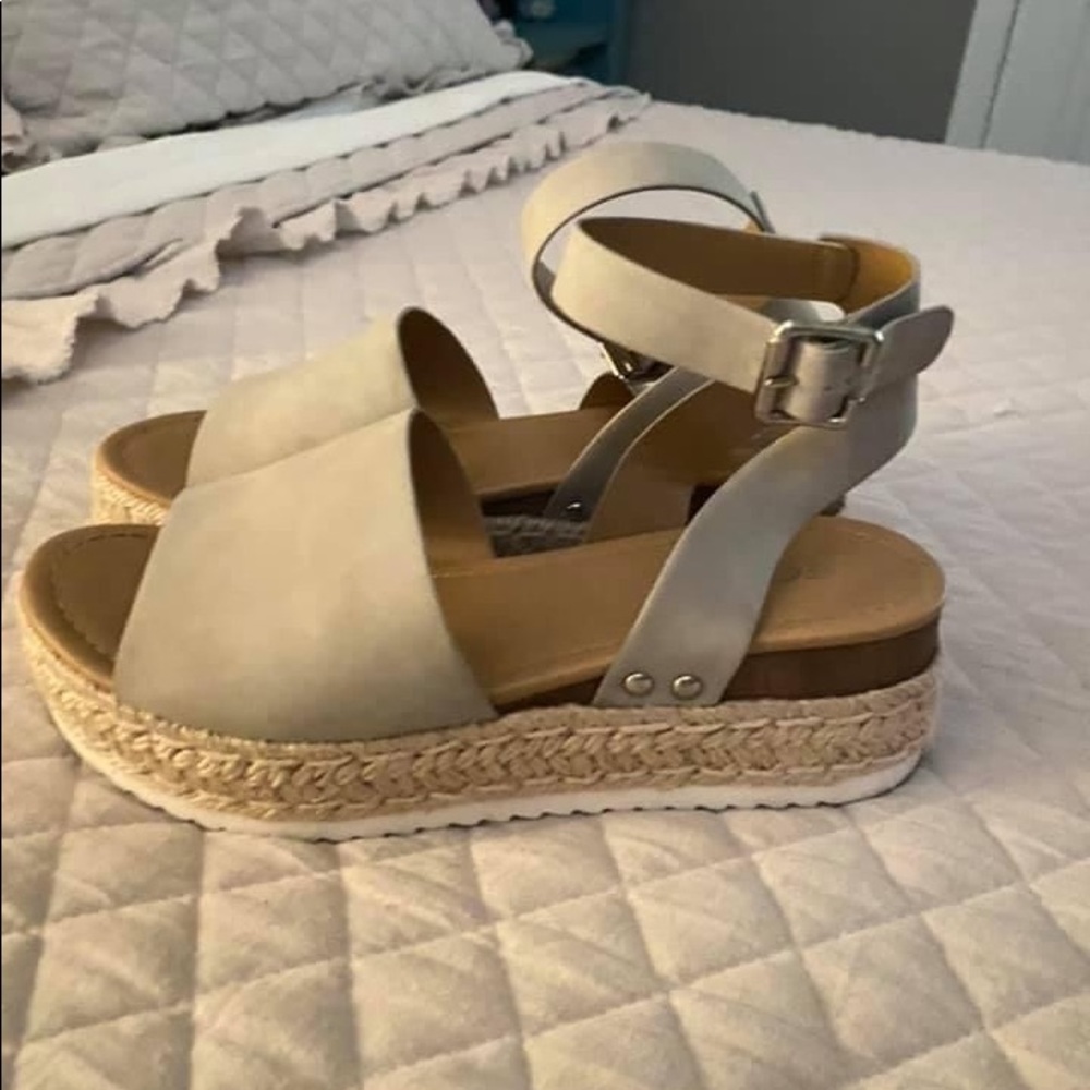 SODA brand espadrille sandals